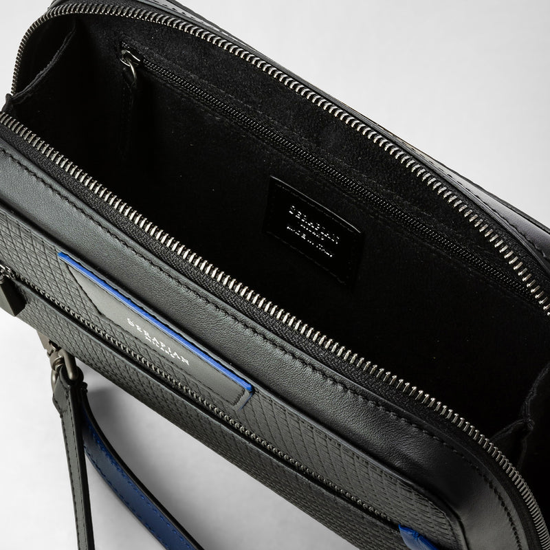 Clutch in stepan - black/winter blue