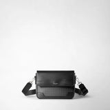 Flap messenger in stepan - asphalt/black
