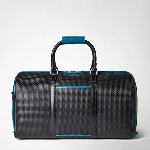 Holdall in stepan - black/petrol