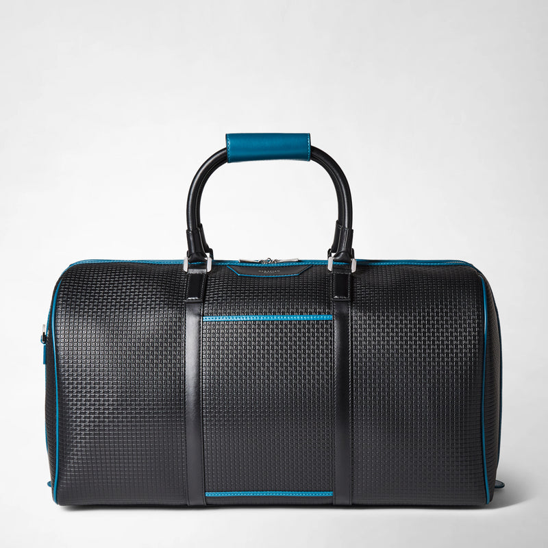 Holdall in stepan - black/petrol