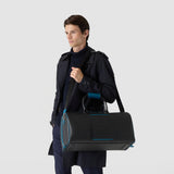 Holdall in stepan - black/petrol