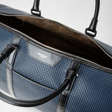 Holdall in stepan - ocean blue/black