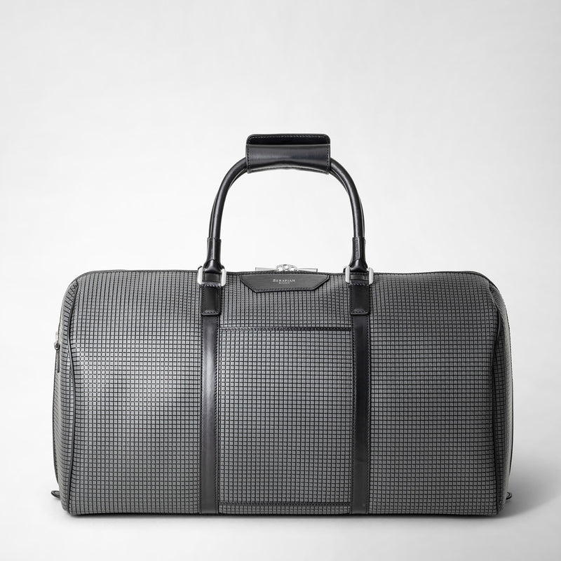 Holdall in stepan - asphalt gray/black