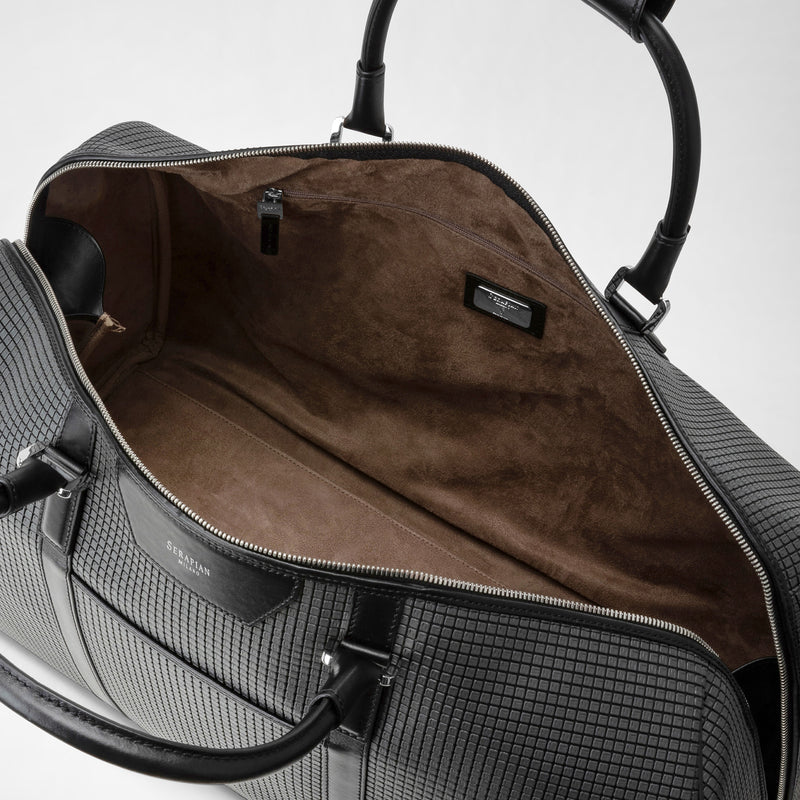 Holdall in stepan - asphalt gray/black