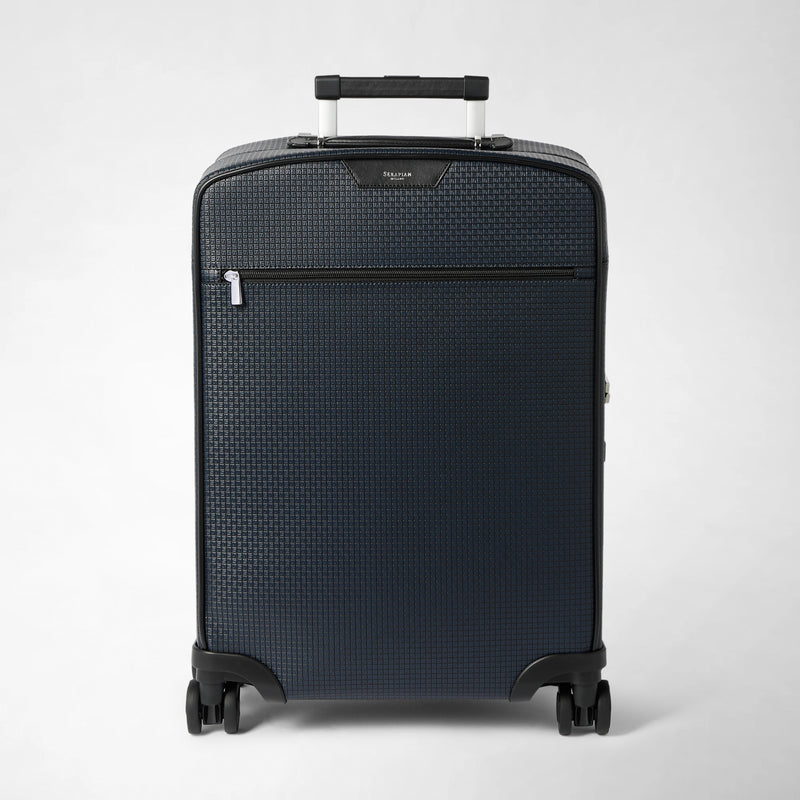 Cabin trolley in stepan - ocean blue/black