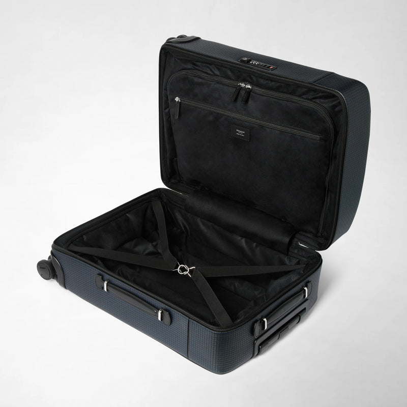 Cabin trolley in stepan - ocean blue/black