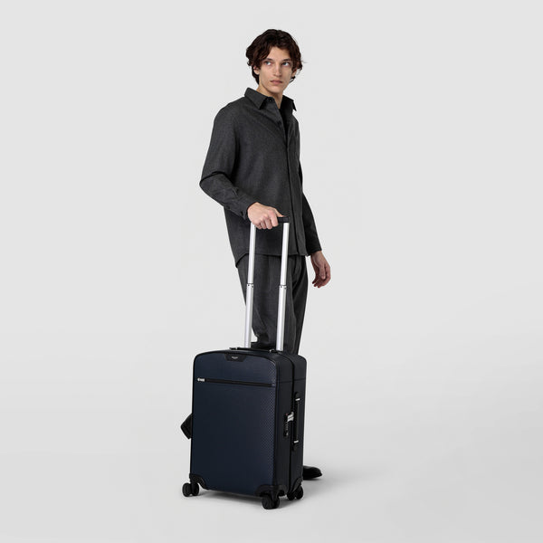 Cabin trolley in stepan - ocean blue/black