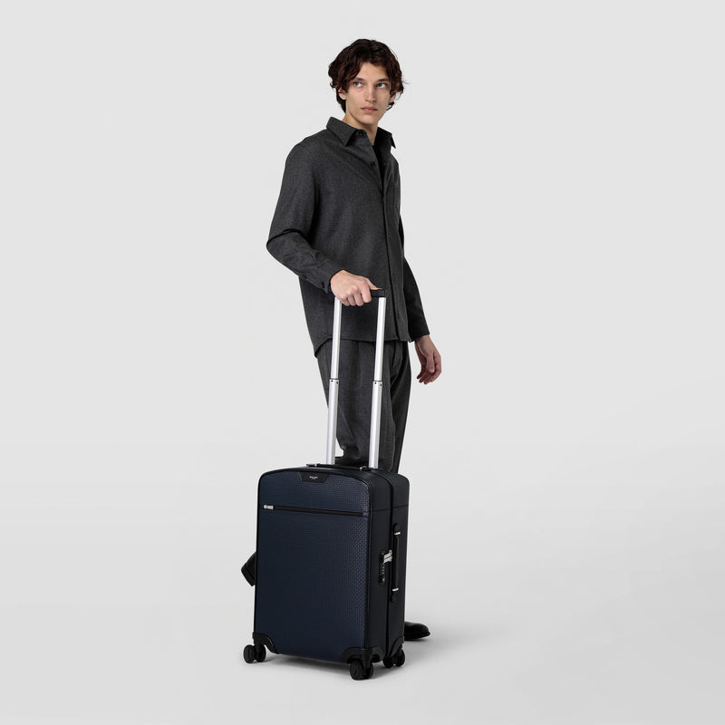 Cabin trolley in stepan - ocean blue/black