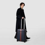 Cabin trolley in stepan 72 - ocean blue/cuoio