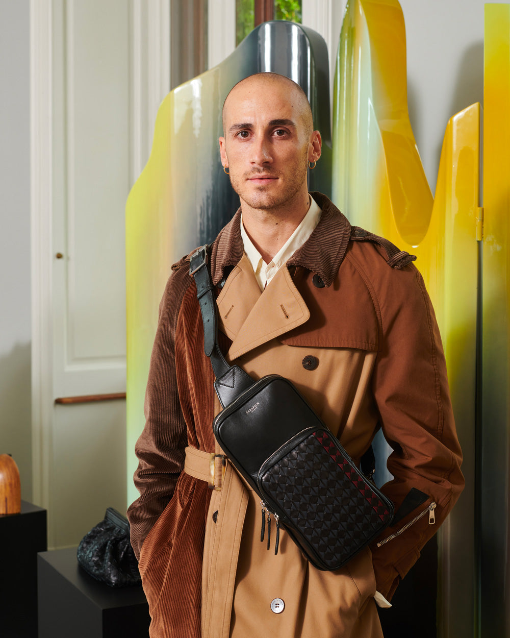 Sling Backpack in Mosaico -  Serapian