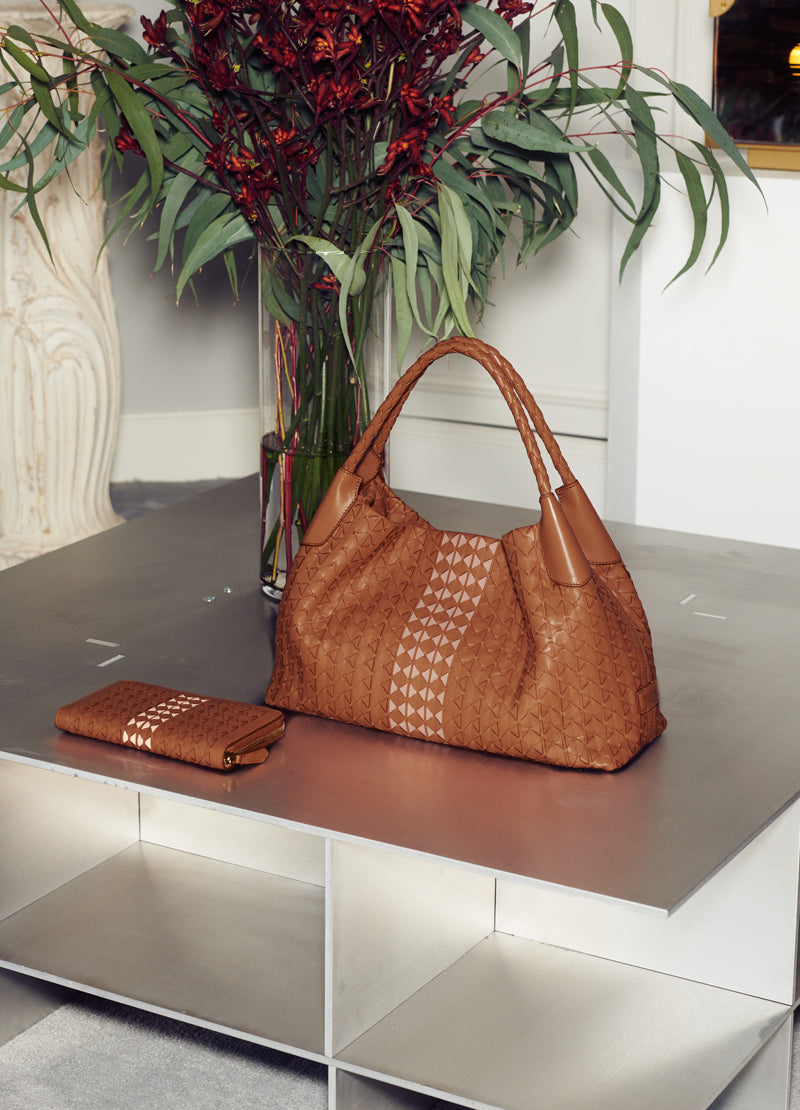 Secret Hobo Bag in Mosaico - Serapian