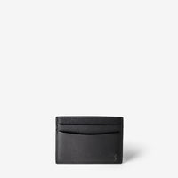 ETUI FÜR 4 KARTEN AUS EVOLUZIONE-LEDER Eclipse Black
