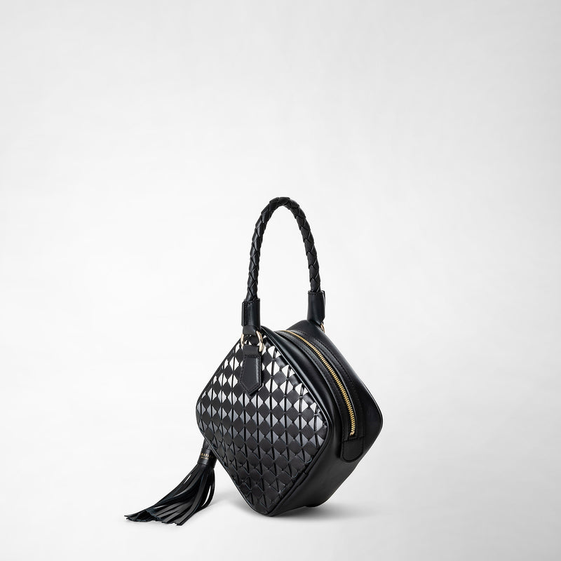 Petra handbag in mosaico - chiaroscuro
