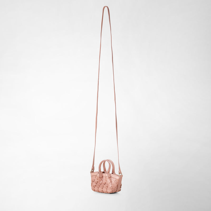 Nano secret bag in mosaico - blush