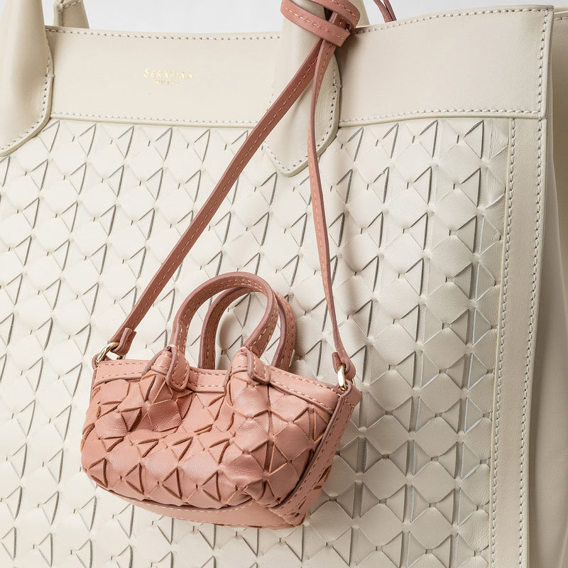 Nano secret bag in mosaico - blush