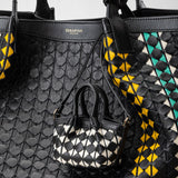 Mosaico製ナノsecretバッグ - black/off-white