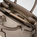 Meline' handbag in seta leather - sahara