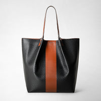 VERTICAL SECRET TOTE BAG IN STEPAN