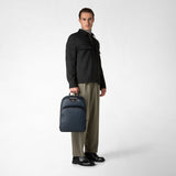 City backpack in stepan - ocean blue/black
