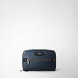 Clutch in stepan - ocean blue/black
