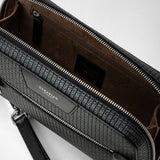 Stepan製クラッチバッグ - asphalt gray/black