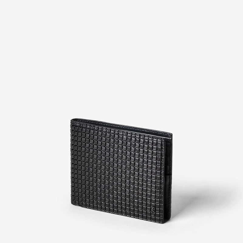 8-card billfold wallet in stepan - black/eclipse black
