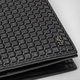 Business card case in stepan - black/eclipse black